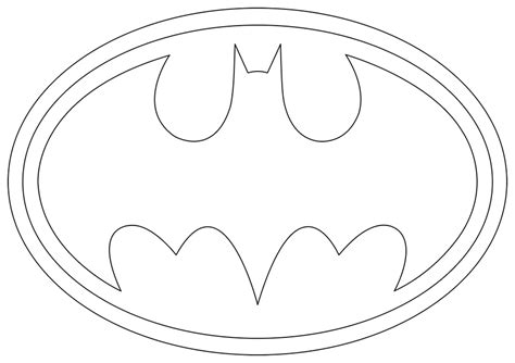 batman logo outline   droy  deviantart