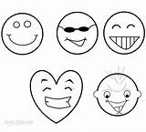 Coloring Pages Face Smiley Smiling Faces Cool2bkids Kids Printable Emoji Sheets sketch template
