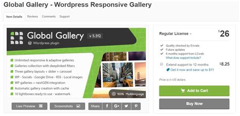 global gallery wordpress galery plugin wordpress plugins global