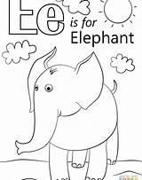 Alphabet Entitlementtrap Elefante Sheets sketch template
