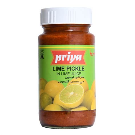 priya lime pickle in lime juice 300 gr wholesale tradeling