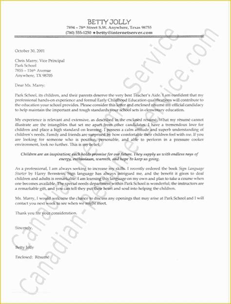 Teacher Cover Letter Template Free Of Cover Letter Template For