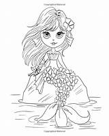 Coloring Sunshine Lacy Book Pirates Mermaids Pages Enchanted Seas Volume Mermaid Books Stamps Digi Sheets Explore Amazon sketch template