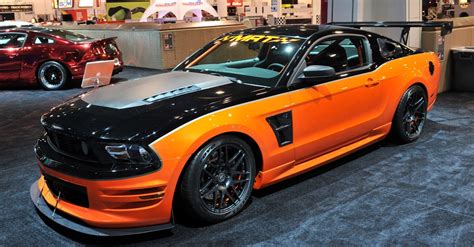 Striking Super Modified Mustangs At The Sema Car Show