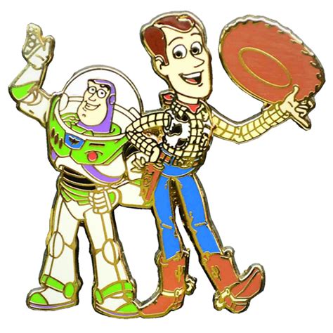 disney toy story pin buzz lightyear and woody