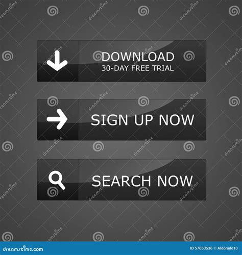 buttons  sign  search  stock illustration illustration  modern
