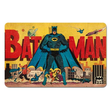 Batman Gotham City Skyline Breakfast Cutting Board Formica