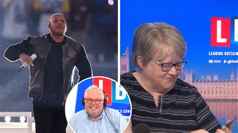 watch brilliant moment dr dre alarm interrupts therese coffey during