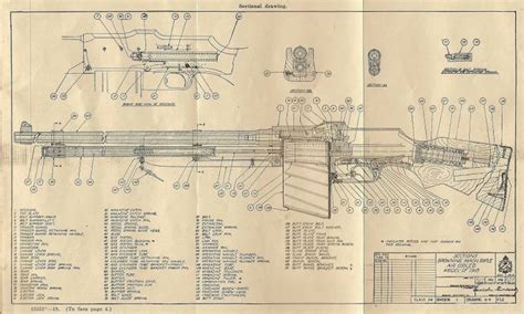 browning automatic rifle blueprints woodworking projects plans