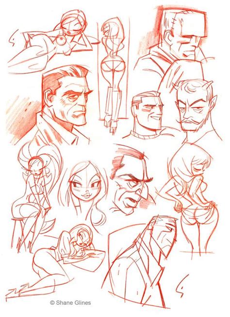 shane glines part i character design page concept art pinterest style cakes and inspiration