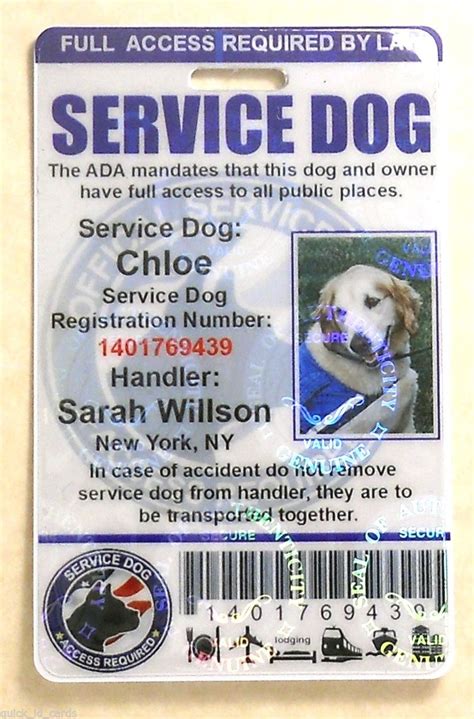 printable fake service dog papers printable world holiday