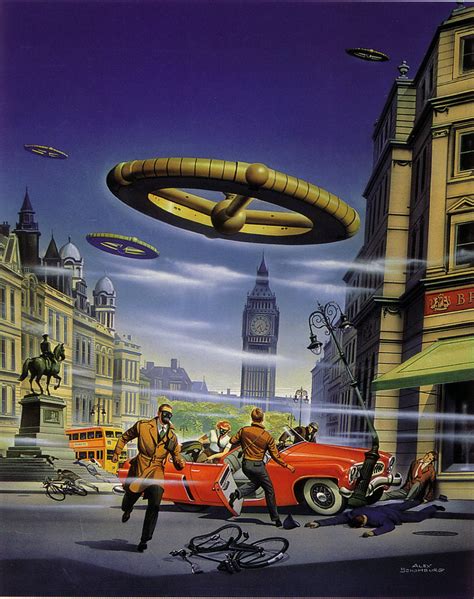 fantastic vintage science fiction art  photo  flickriver