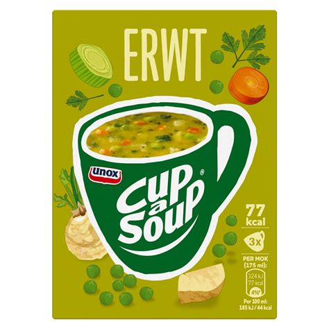 unox erwt pea cup  soup  pack marina market