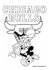Bulls Coloring Chicago Pages Nba Bull Printable Nuke Disney Print Getcolorings Basketball Book Books 47kb sketch template