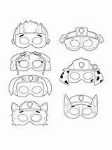 Paw Patrol Masks Colouring Pages Coloringpage Ca Coloring Colour Check Category sketch template