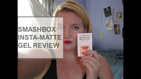 smashbox insta matte review and demo youtube