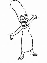 Simpson Marge Simpsons Coloriage Homer Colorier Coloriages Laughter Facile Imprimer Etape Bart Dessiner Fáceis Mensagens Colorir Páginas Realistas Arbol Lápiz sketch template