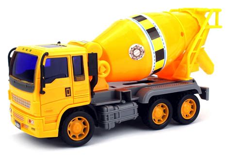 construction engineers cement mixer childrens kids friction toy truck