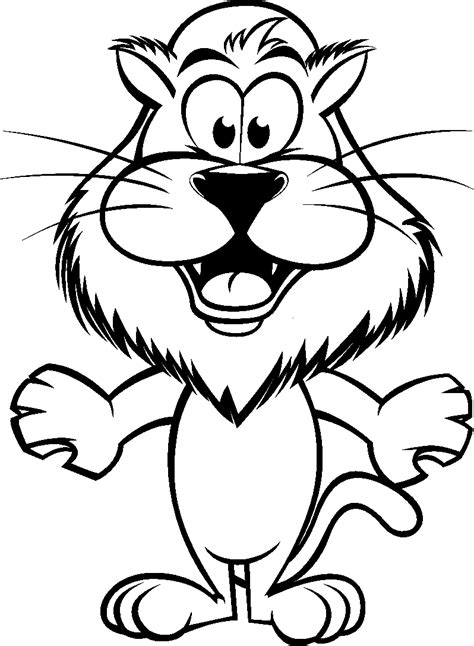 funny animal coloring page coloring home