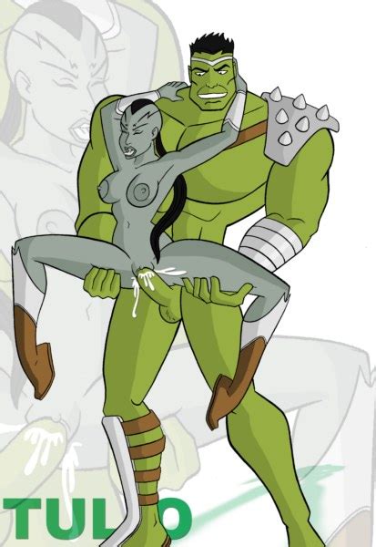 Rule 34 Caiera Caiera The Oldstrong Green Skin Hulk