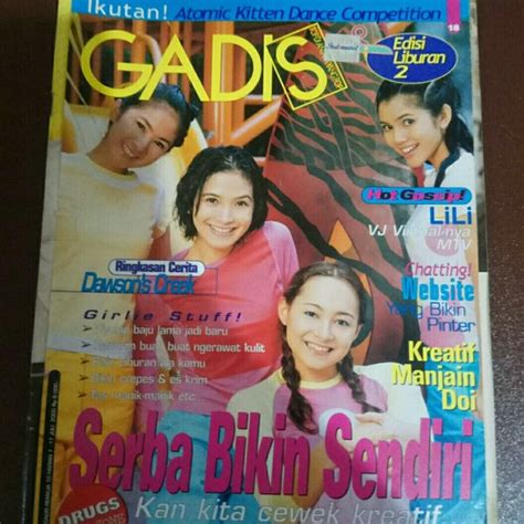 Jual Majalah Gadis Cover Dewi Rezer Andara Early Di Lapak Capila Store