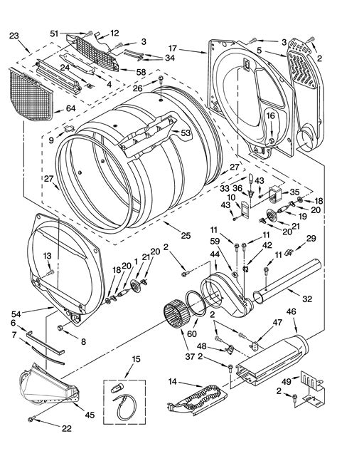 frigidaire affinity dryer parts diagram diagram  source