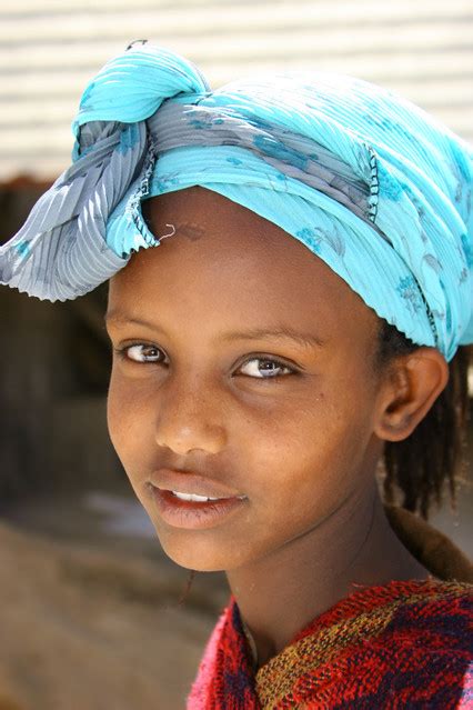 Eritrea Girl Smile Very Nice Girl From Eritrea She Was