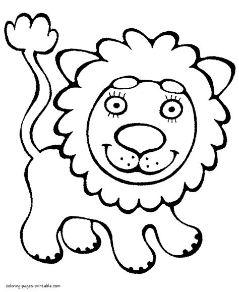 preschool colouring sheets lion lion coloring pages coloring pages