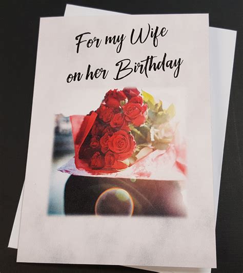 Lesbian Wife Birthday Card Lesbian Birthday Birthday Cards For