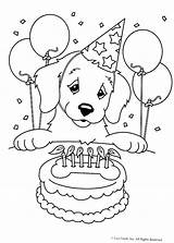 Golden Retriever Coloring Printable Getcolorings Birthday Color Pages sketch template