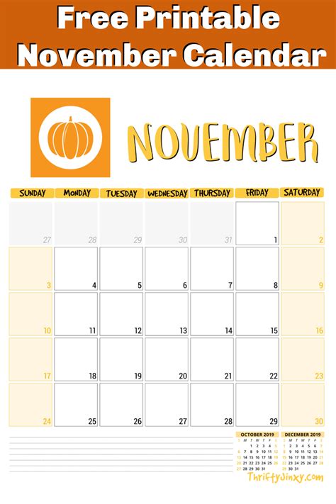 november printable calendar printable world holiday