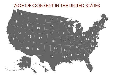 What Is The Age Of Consent In All 50 States Legal Age