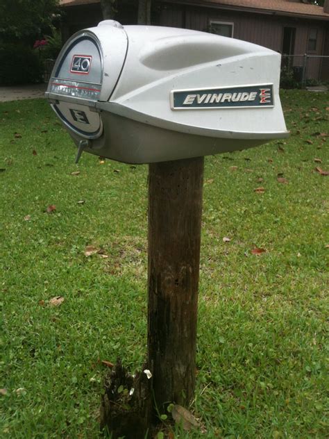 boat motor mailbox mailbox decor vintage mailbox cool mailboxes