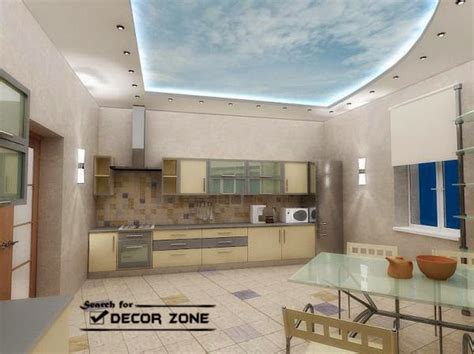 false ceiling designs  bedroom kitchen  dining area