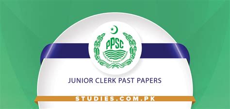 ppsc junior clerk  papers