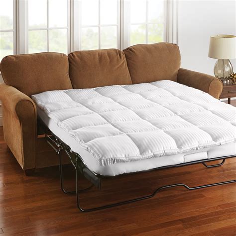 brylanehome sofa bed mattress topper queen white walmartcom