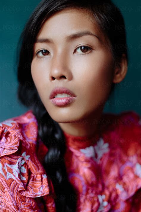 Beauty Shot Of Asian Woman By Stocksy Contributor Marko Stocksy