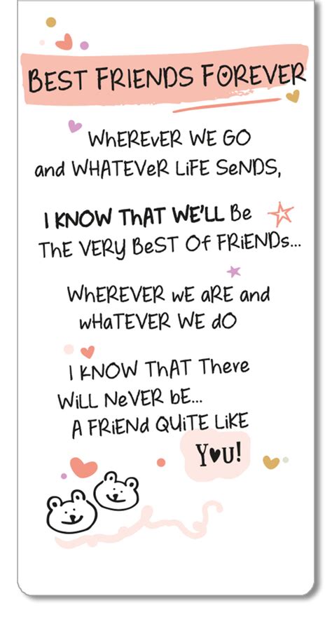 Best Friends Forever Inspired Words Magnetic Bookmark Ts
