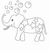 Elephant Coloring Bubbles Circus Unicycle Pages Making Ride Getdrawings Getcolorings Printable sketch template