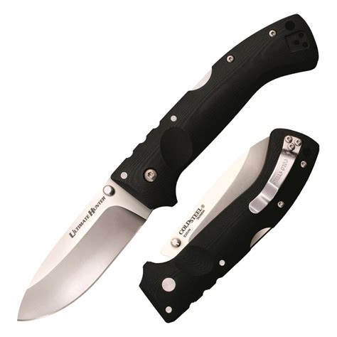 cold steel ultimate hunter svn black folding knife  folding knives  sportsmans guide