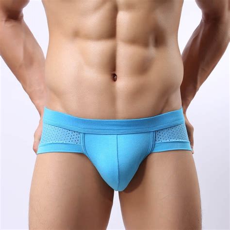 2017 Men Underwear Briefs Mesh Mens Sexy Calzoncillos Slip Homme Shorts