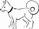 Gambar Anjing Coloring Dog Mewarnai Visit Line sketch template