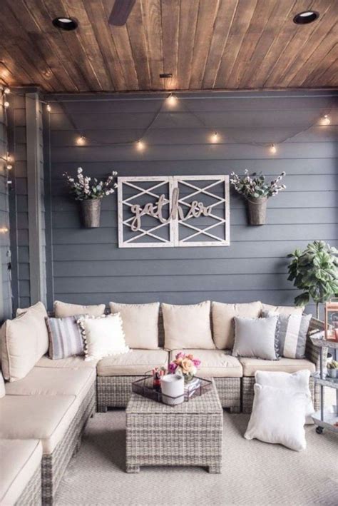 35 Inspiring Backyard Porch Ideas To Modify Your Ordinary Garden