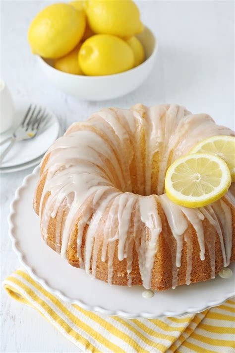 lemon bundt cake glorious treats