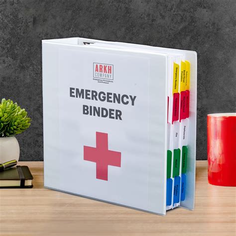 emergency preparedness binder printables