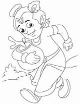 Krishna Coloring Pages Baby Chota Bheem Colouring Sprinter Lord Kids Drawings Clipart Cartoon Print Kindergarten Library Getcolorings Popular Books Categories sketch template