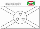 Burundi sketch template
