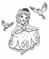 Principessa Disegni Sofia Principesse Pages2color Merida Jasmine Erste Princesa Colorear sketch template
