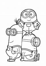 Coloring Minions Despicable Pages Print Minion Printable Color Kids Colouring Sheets Easy Gru Pdf Disney Tulamama Little Cartoon Cute Dru sketch template