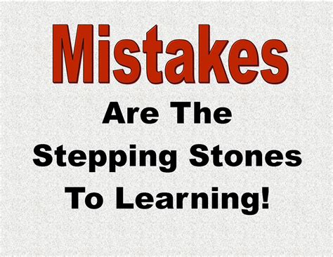 mistakes teach  important lessons quotes  sayings